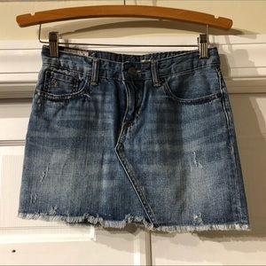 Girls Ralph Lauren Denim Skirt